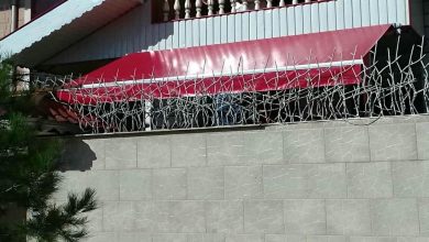 سایبان برقی اتوماتیک در بندر دیلم