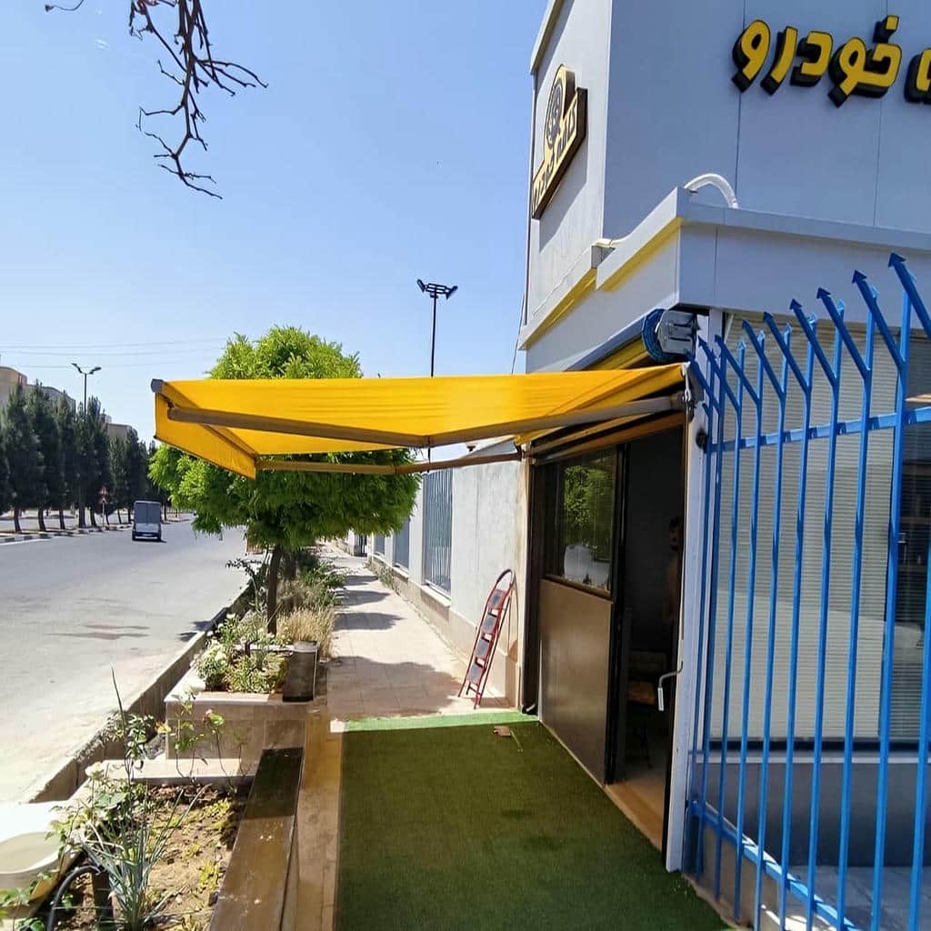 خرید سایبان برقی اتوماتیک بازویی در اندیشه