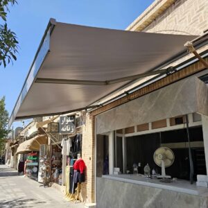 سایبان برقی اتوماتیک در استان گلستان
