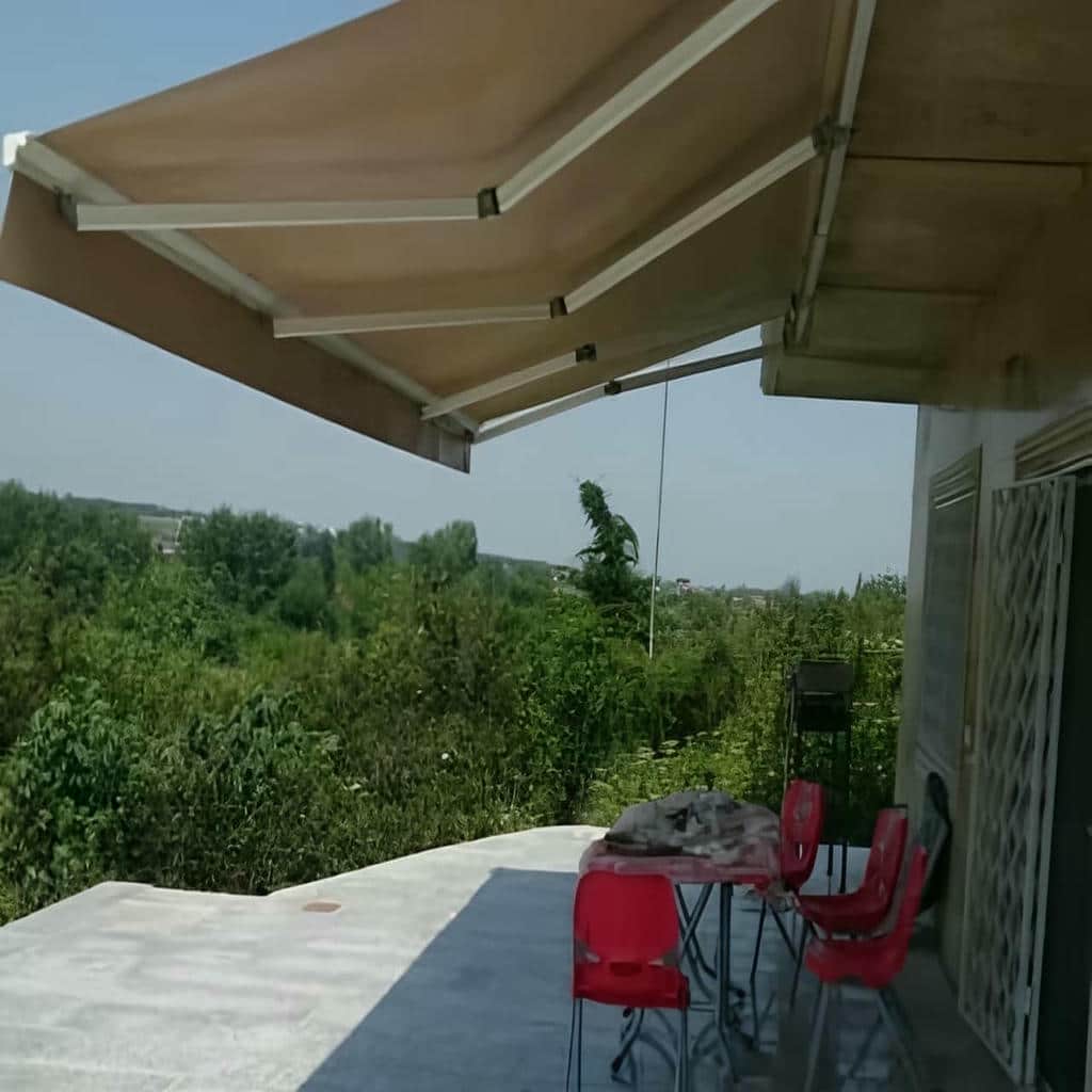 سایبان برقی اتوماتیک در چابهار