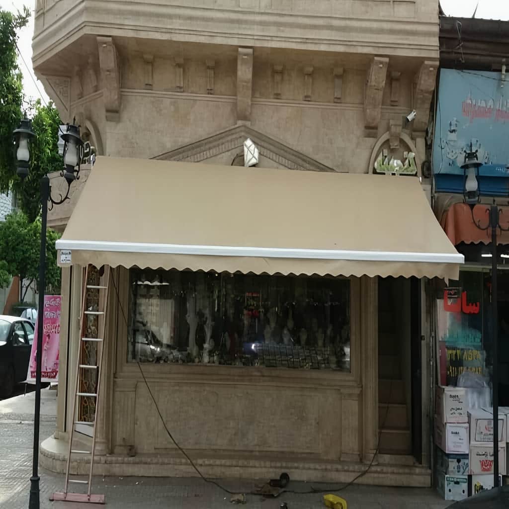 خرید سایبان برقی اتوماتیک بازویی در قم