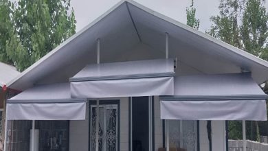 سایبان برقی اتوماتیک در قزوین