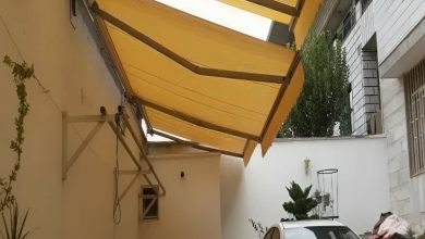سایبان برقی اتوماتیک در استان گیلان