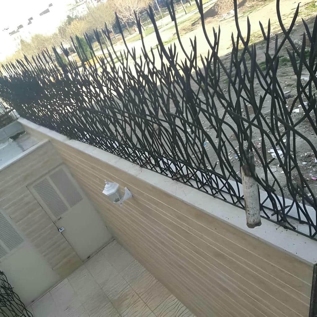نصب حفاظ شاخ گوزنی فلزی جوشکاری دقیق در زاهدان