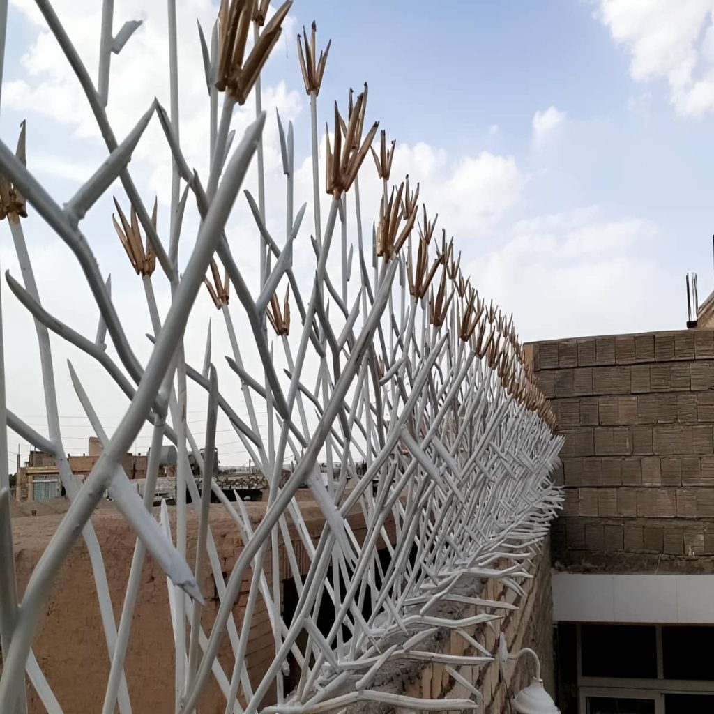 حفاظ شاخ گوزنی فلزی در ساوه