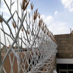 حفاظ شاخ گوزنی فلزی در ساوه