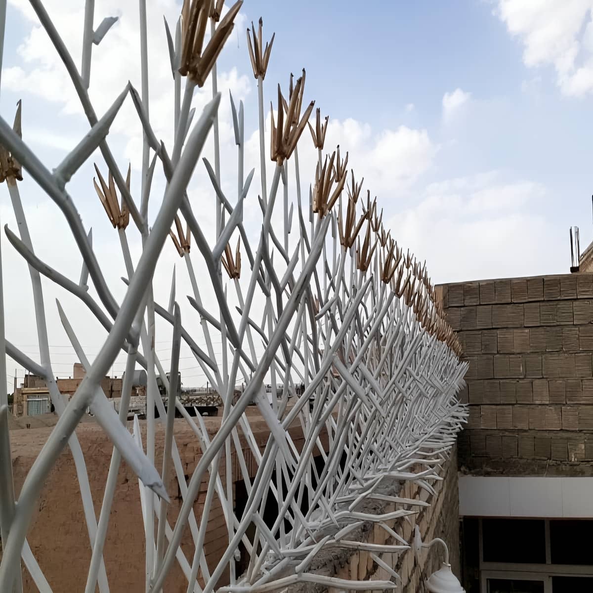 حفاظ شاخ گوزنی فلزی در ساوه