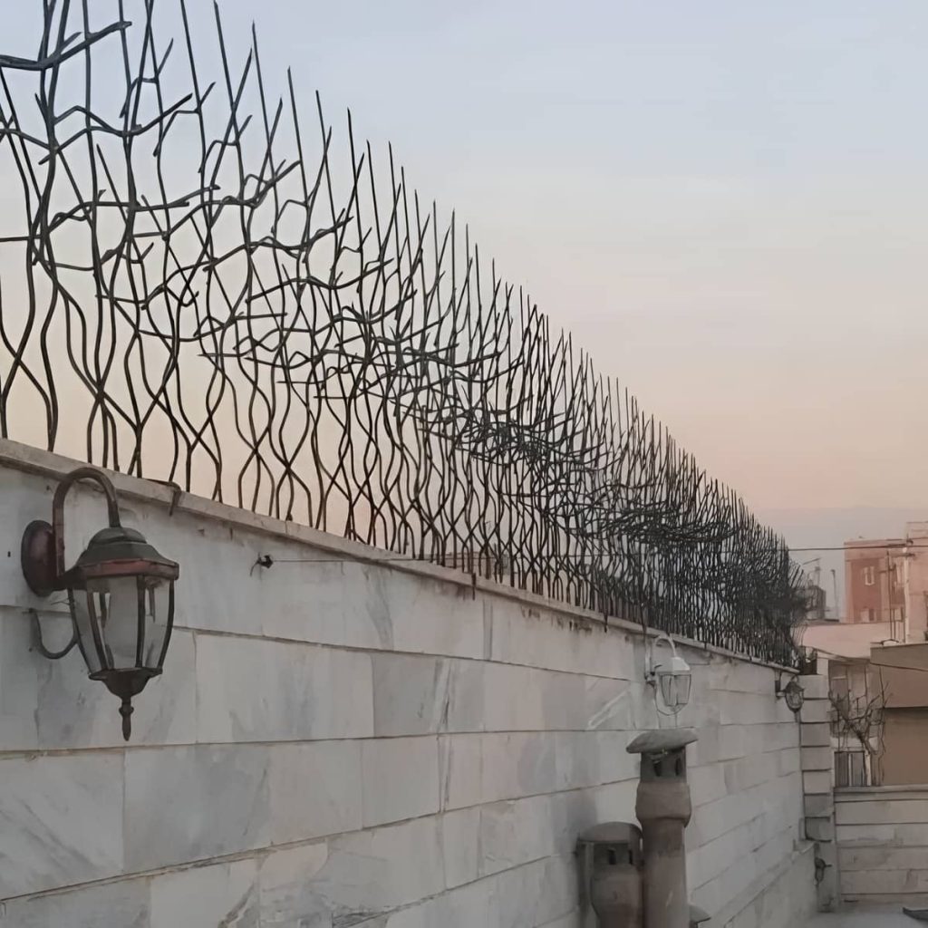 خرید حفاظ شاخ گوزنی فلزی شاخه منظم در کیش