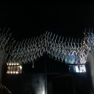 حفاظ شاخ گوزنی فلزی در بابل