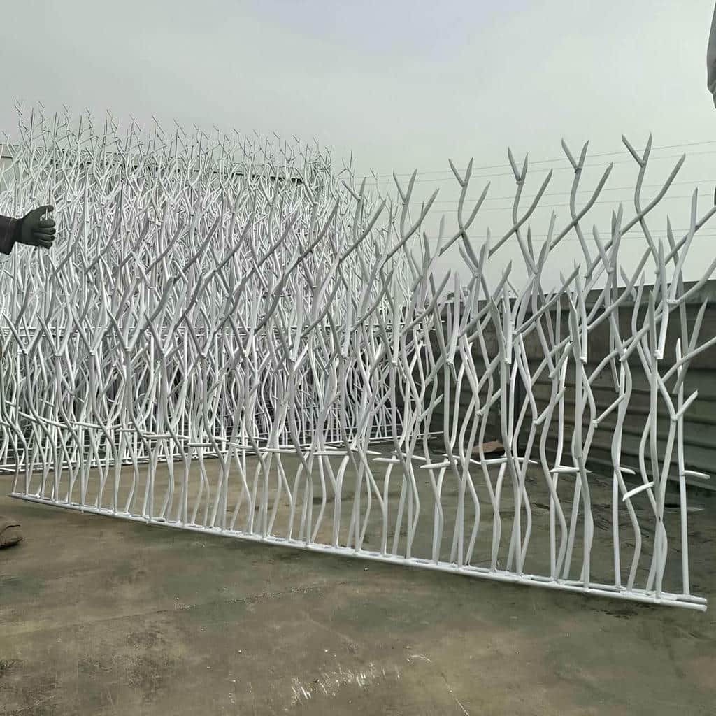نصب حفاظ شاخ گوزنی فلزی رنگ کوره ای در رفسنجان