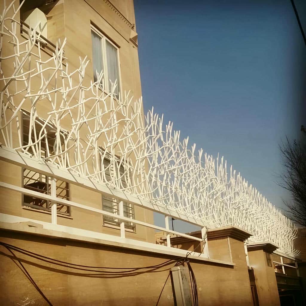 خرید حفاظ شاخ گوزنی فلزی پوشش ضدزنگ در ساوه