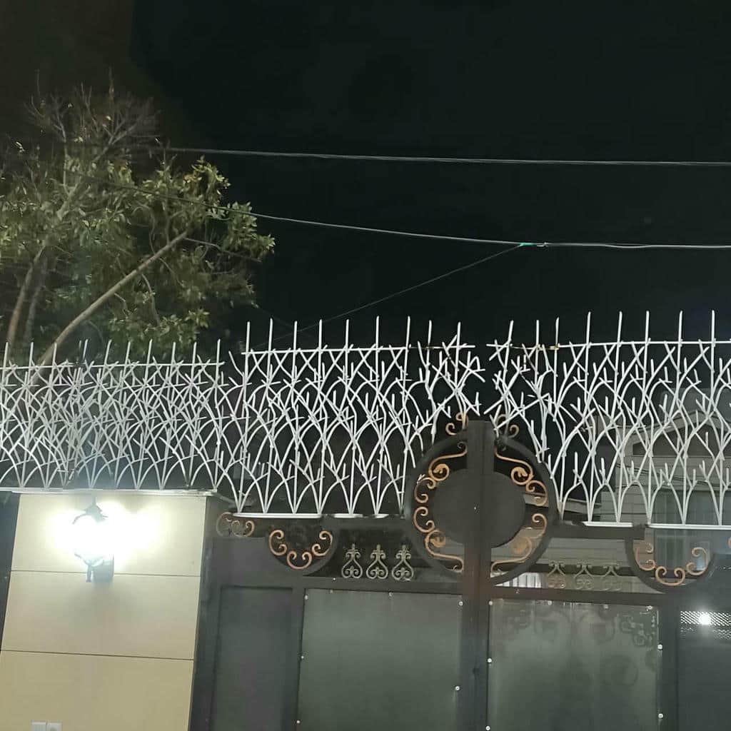 نصب حفاظ شاخ گوزنی فلزی تراکم چشمگیر در سیرجان