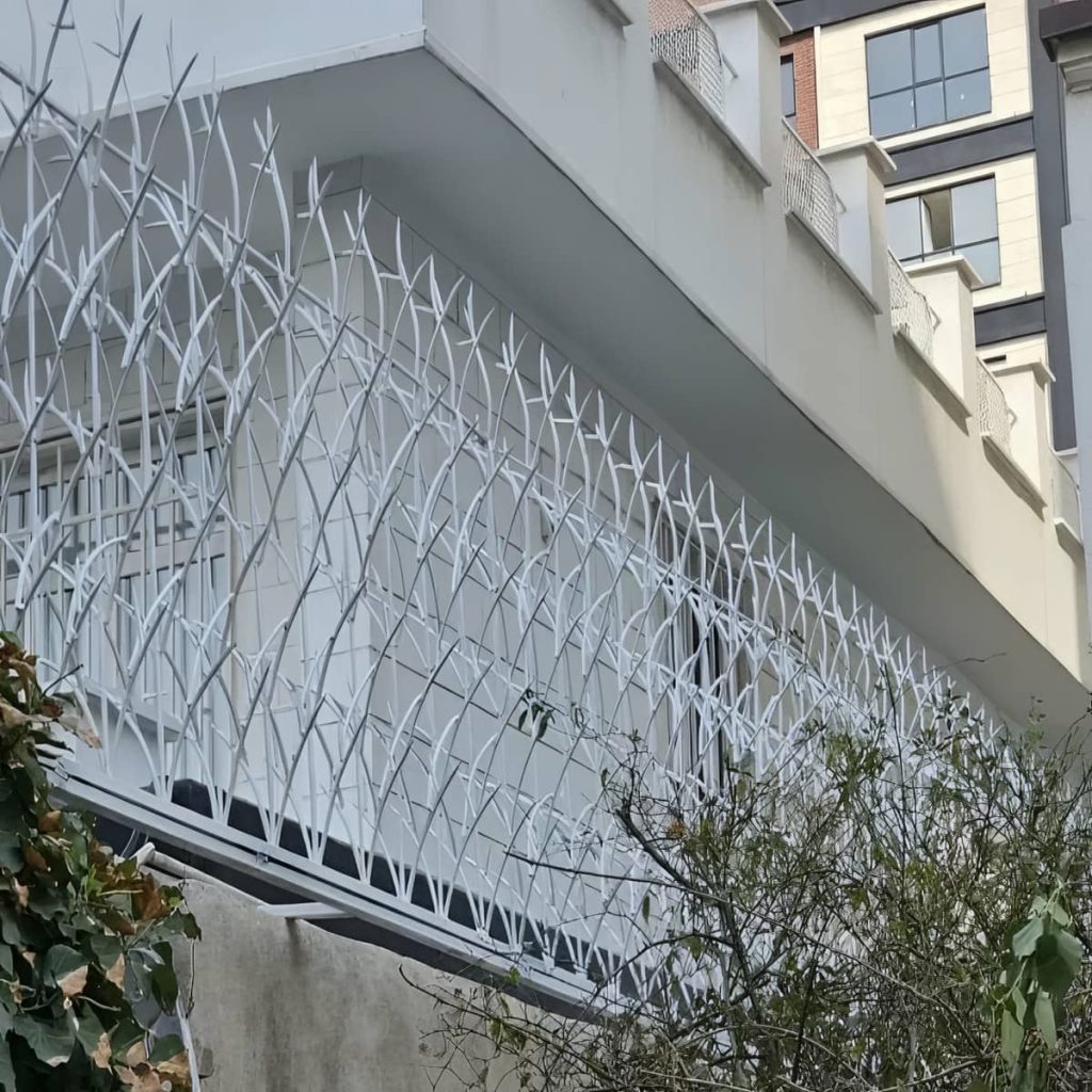 کارخانه حفاظ شاخ گوزنی فلزی رنگ کوره ای در لواسان