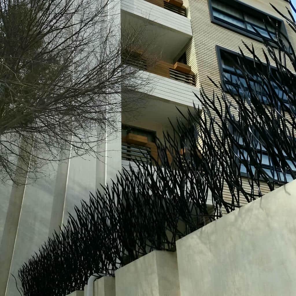 نصب حفاظ شاخ گوزنی رنگ کورهای در استان خوزستان