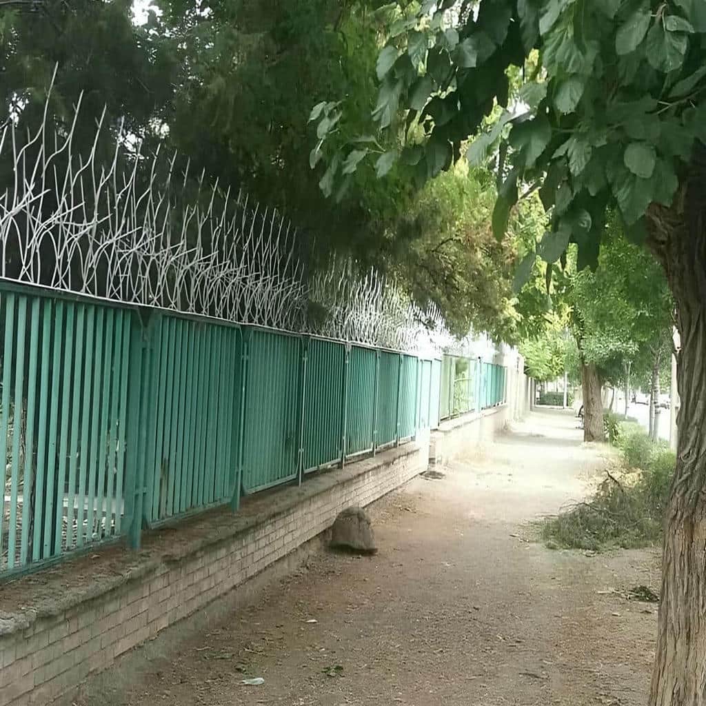 حفاظ شاخ گوزنی فلزی در فشم