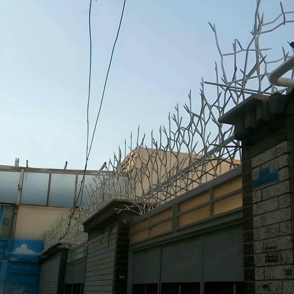 خرید حفاظ شاخ گوزنی فلزی ضدزنگ در آبسرد