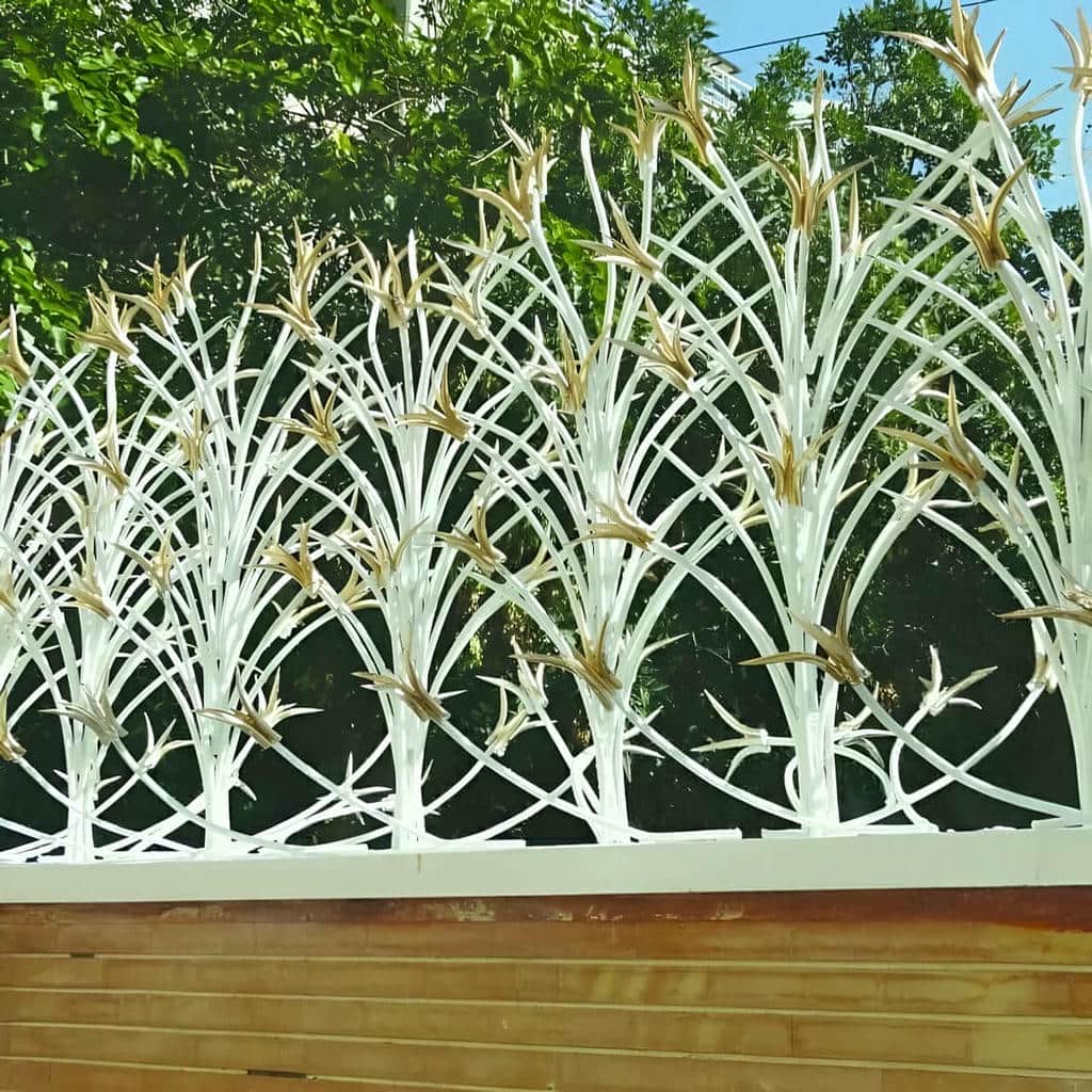 خرید حفاظ شاخ گوزنی فلزی پارکینگ در اردبیل