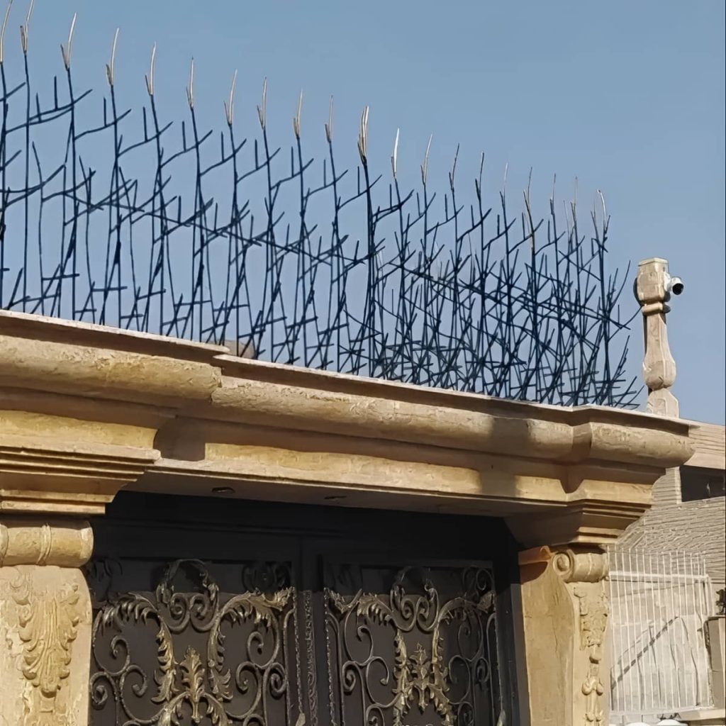 نصب حفاظ شاخ گوزنی رنگ کوره ای در عظیمیه کرج