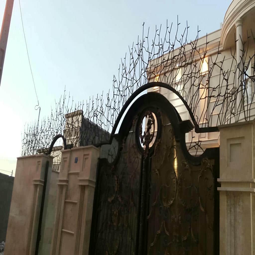 قیمت نرده حفاظ شاخ گوزنی ضدزنگ در رشت