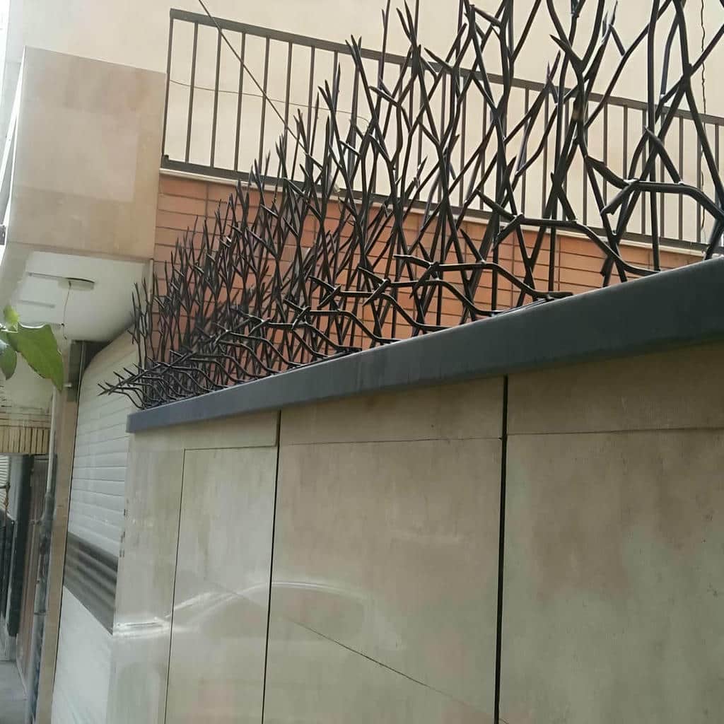 فروش حفاظ شاخ گوزنی فلزی رنگ کوره ای در سیرجان