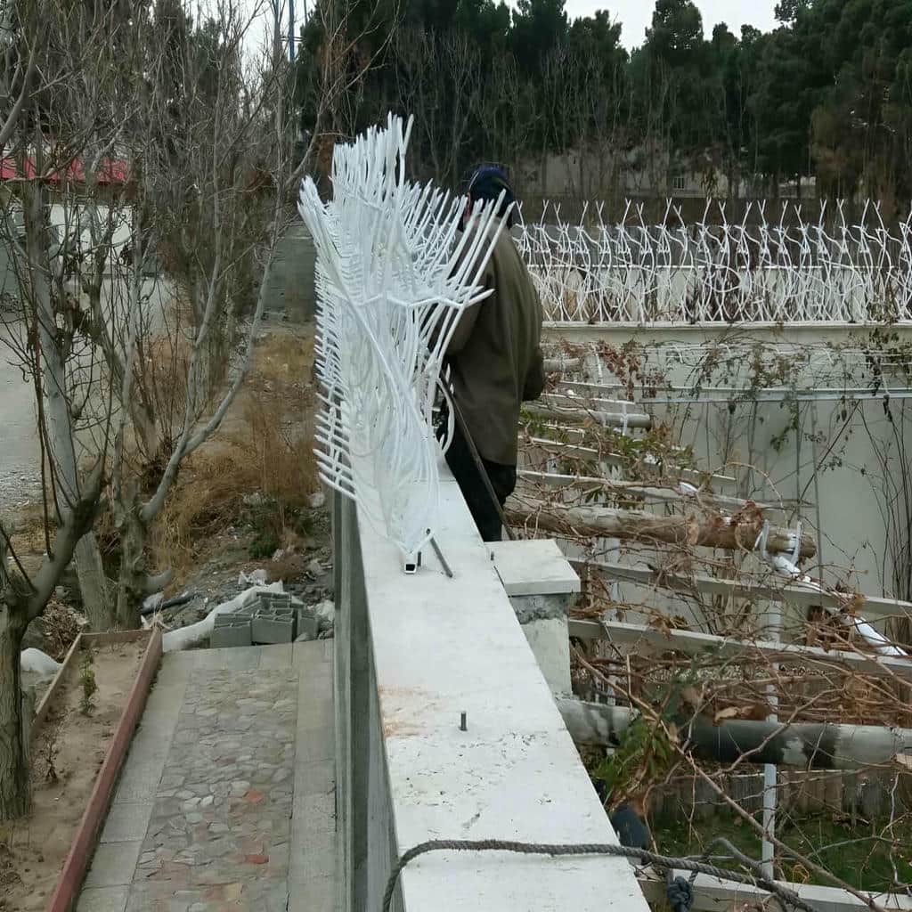 خرید حفاظ شاخ گوزنی فلزی پوشش کوره ای در قزوین