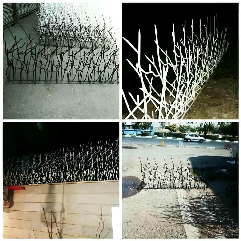 نصب حفاظ شاخ گوزنی رنگ کوره&zwnj;ای در اهواز