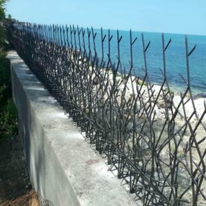 حفاظ شاخ گوزنی فلزی در گنبدکاووس