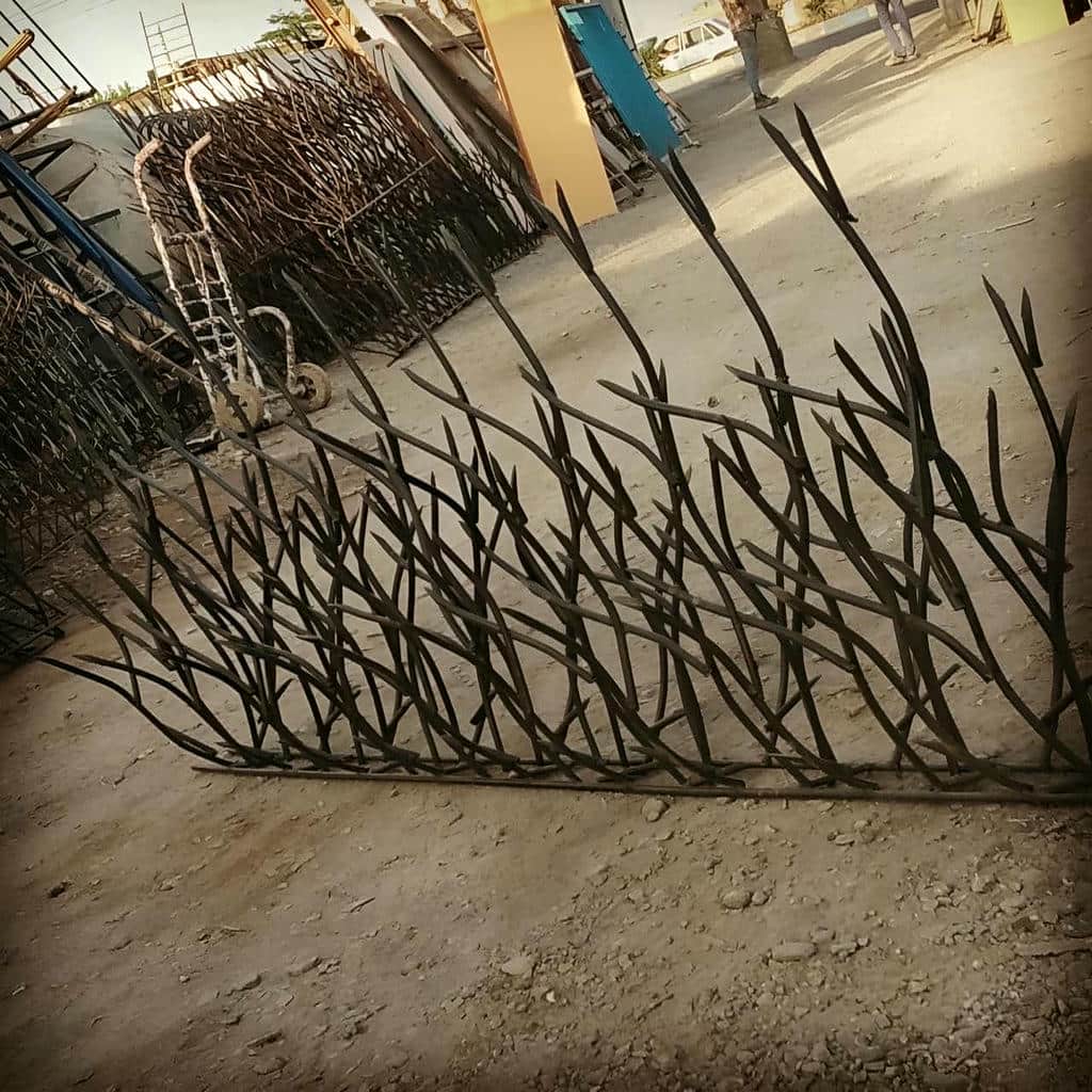خرید حفاظ شاخ گوزنی فلزی شاخه منظم در شهریار
