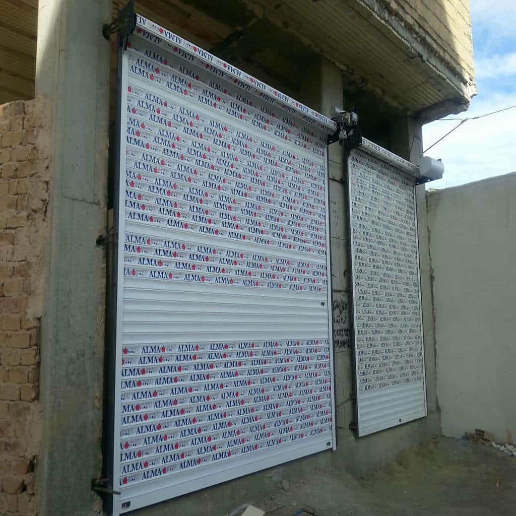 نصب کرکره برقی اتوماتیک آلومینیومی در مریوان