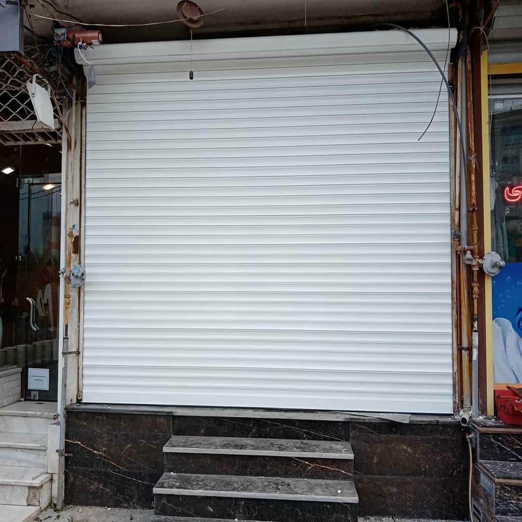 نصب کرکره برقی اتوماتیک آلومینیومی در لواسان