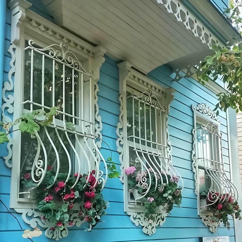 خرید حفاظ پنجره فرفورژه کلاسیک در تهران