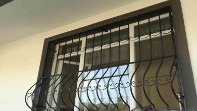 حفاظ پنجره فرفورژه در بندر بوشهر
