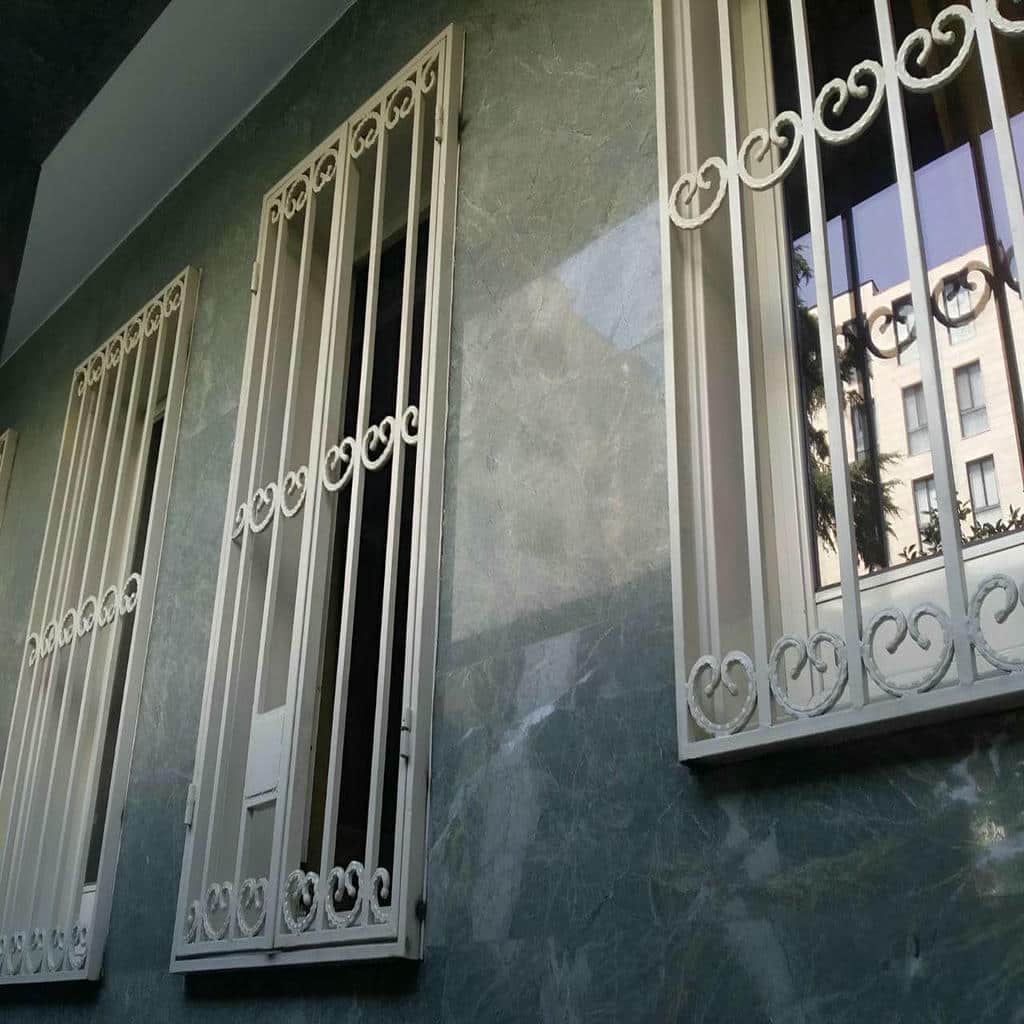 کارخانه حفاظ پنجره فرفورژه ویلایی خاص در محمدشهر