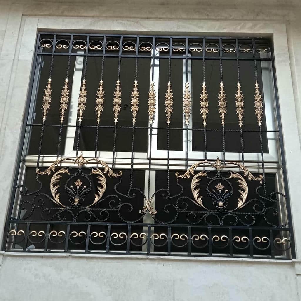 کارخانه حفاظ پنجره فرفورژه ویلایی خاص در ساری