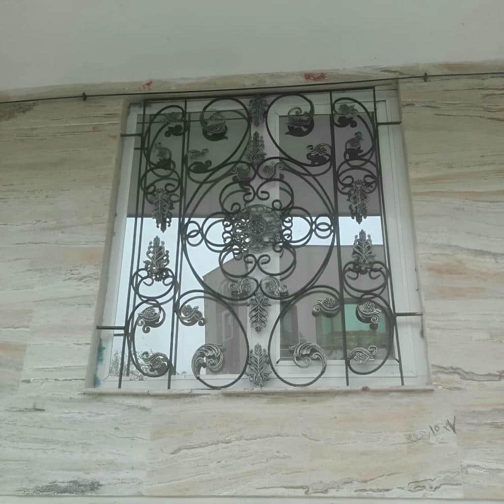نصب حفاظ پنجره رنگ کوره ای در نظرآباد