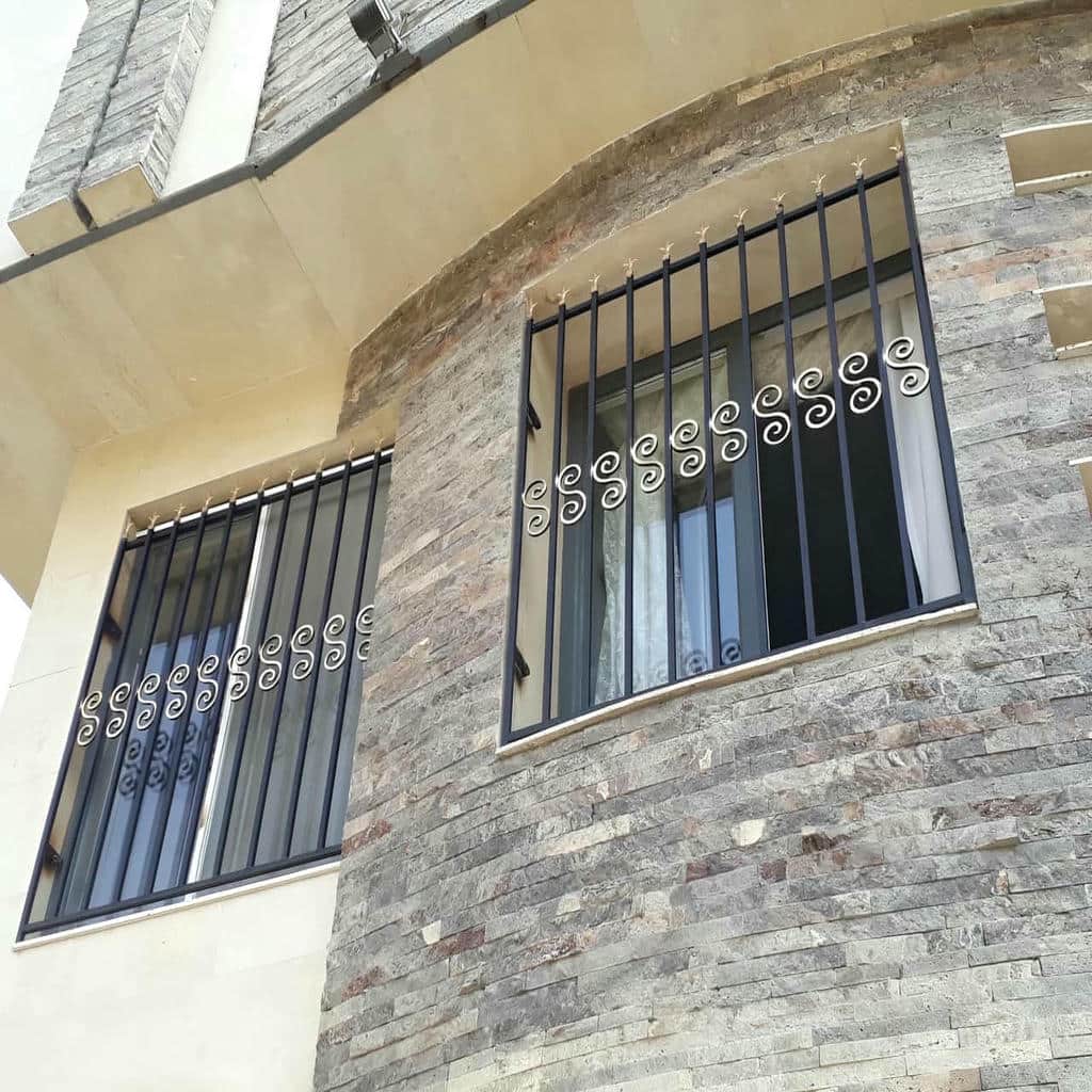 فروش حفاظ پنجره فرفورژه ویلایی در استان خوزستان