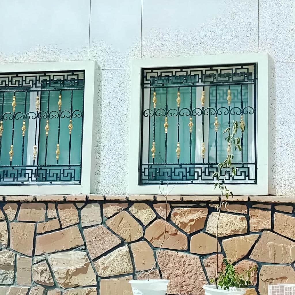 خرید حفاظ پنجره فرفورژه لوکس در استان گلستان