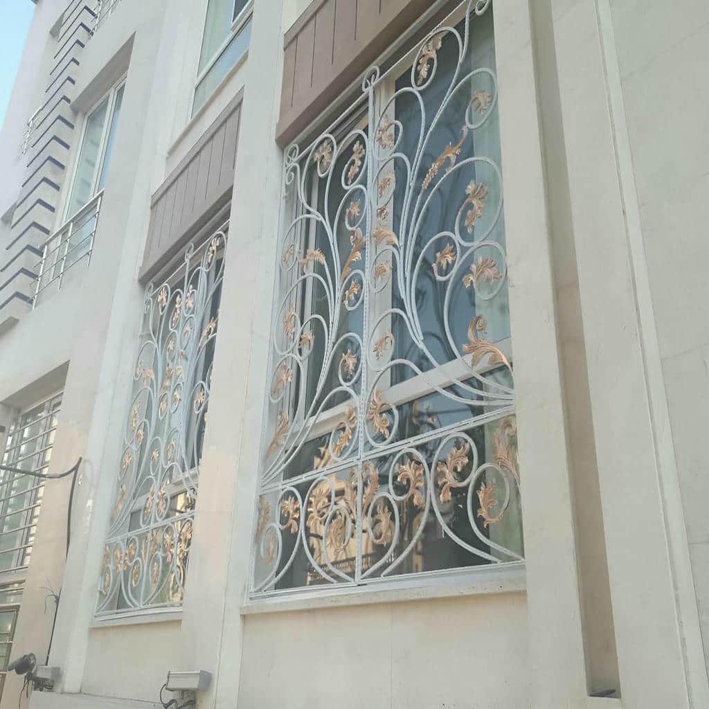 کارخانه حفاظ پنجره ویلایی خاص در کاشان