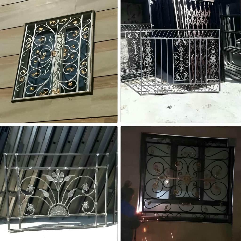 نصب حفاظ پنجره فرفورژه بازشو در استان خوزستان
