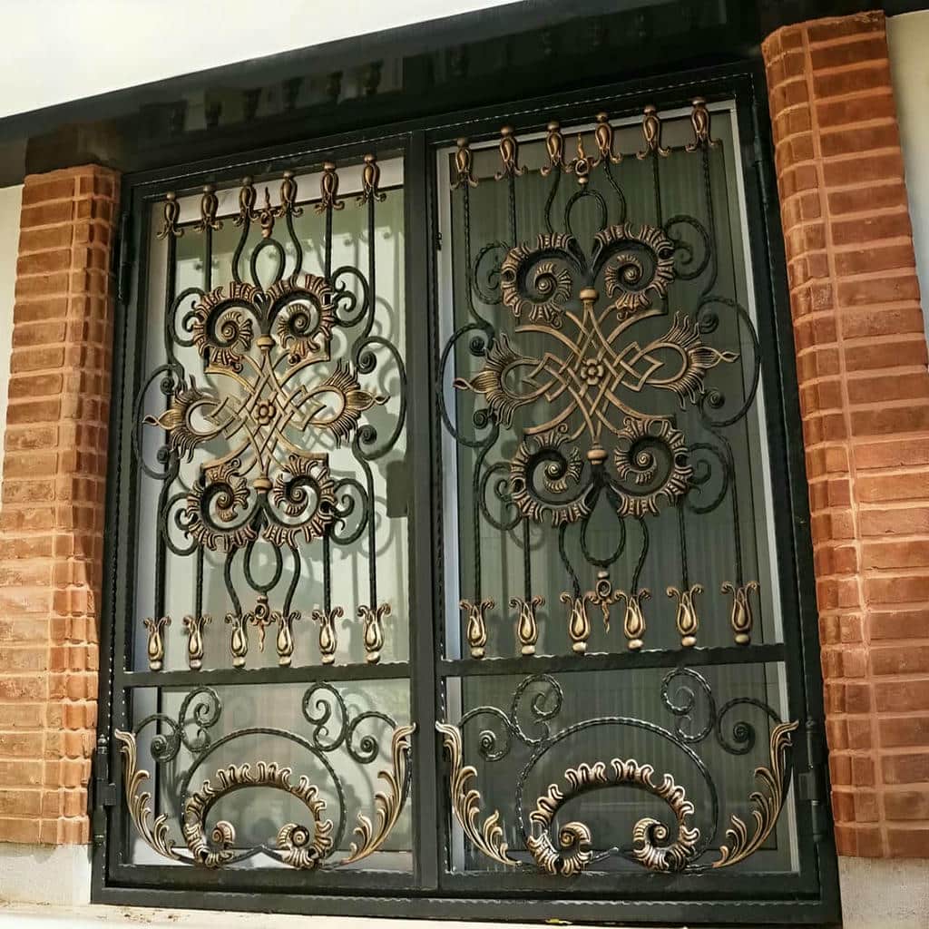 کارخانه حفاظ پنجره فرفورژه ویلایی خاص در کردان