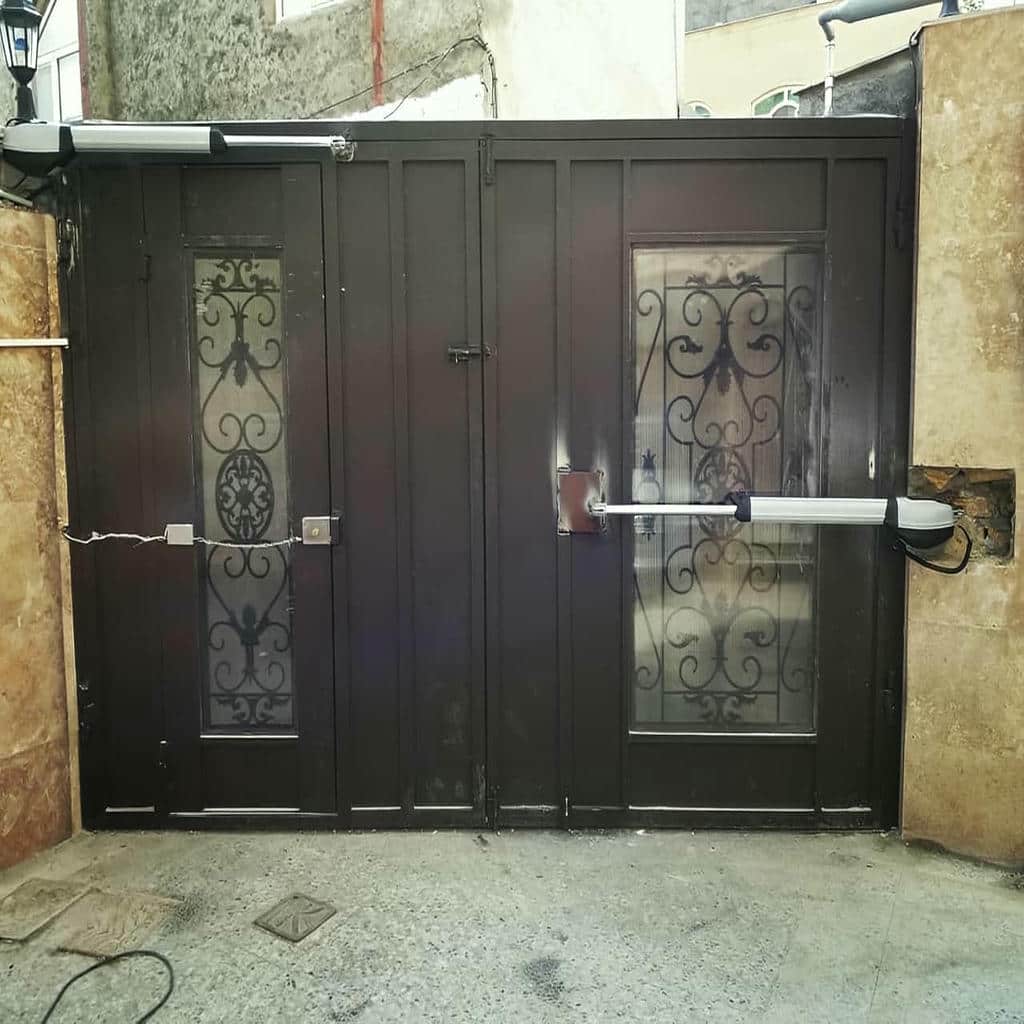 نصب جک درب پارکینگ هوشمند در چالوس