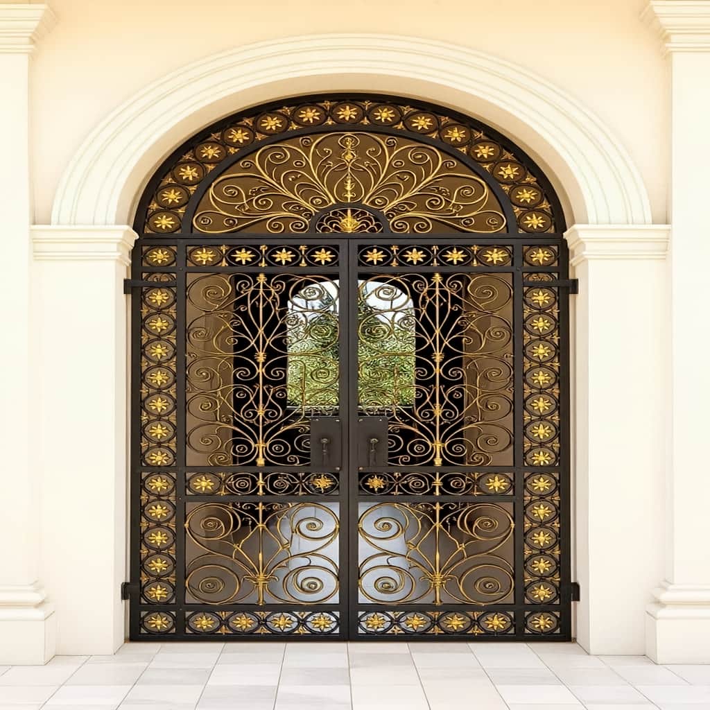 قیمت درب ورودی حیاط ویلایی کلاسیک در شهریار