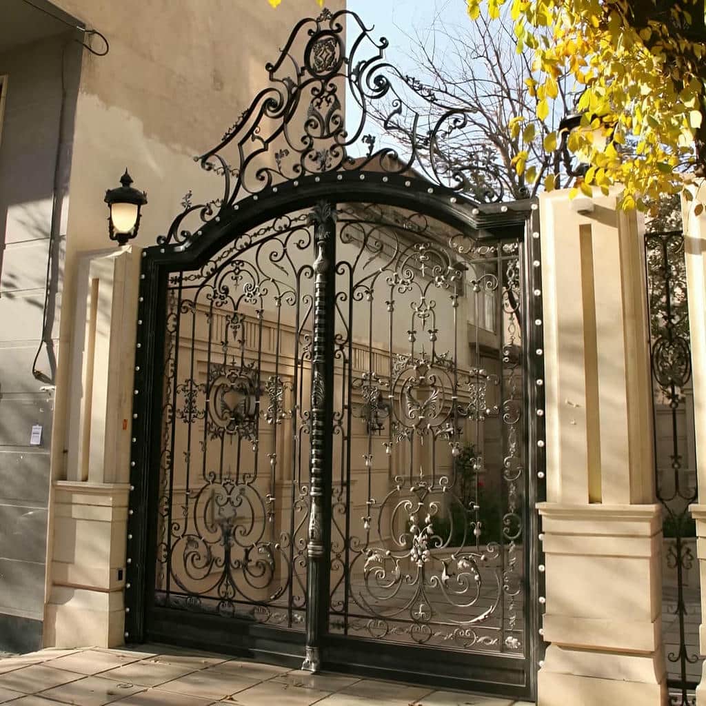 خرید درب ویلایی نمای آجری در نیشابور