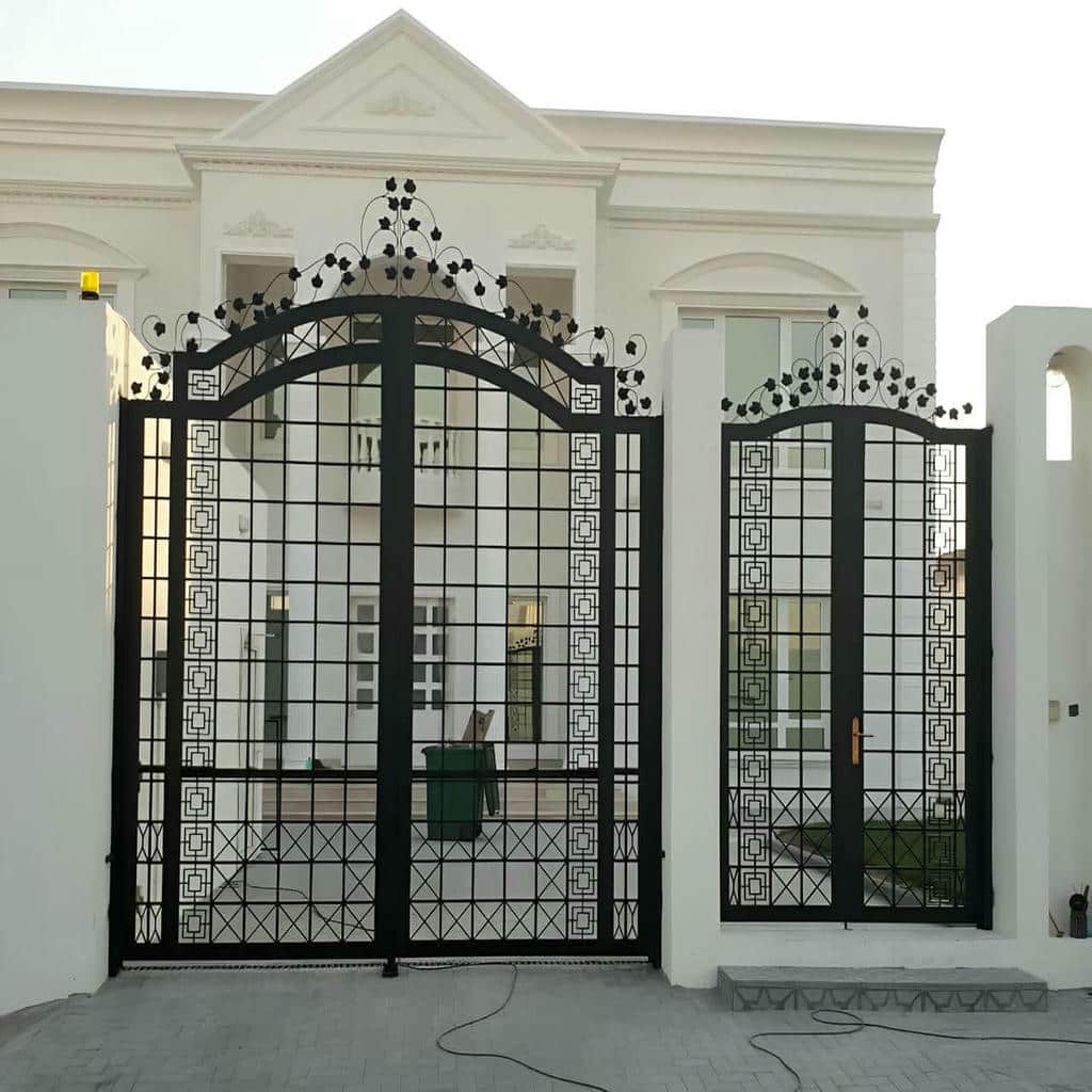 خرید درب ورودی حیاط ویلایی مدرن در رفسنجان