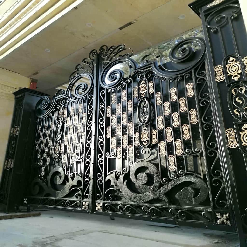 فروش درب ورودی حیاط ویلایی لوکس آهنی در ملارد