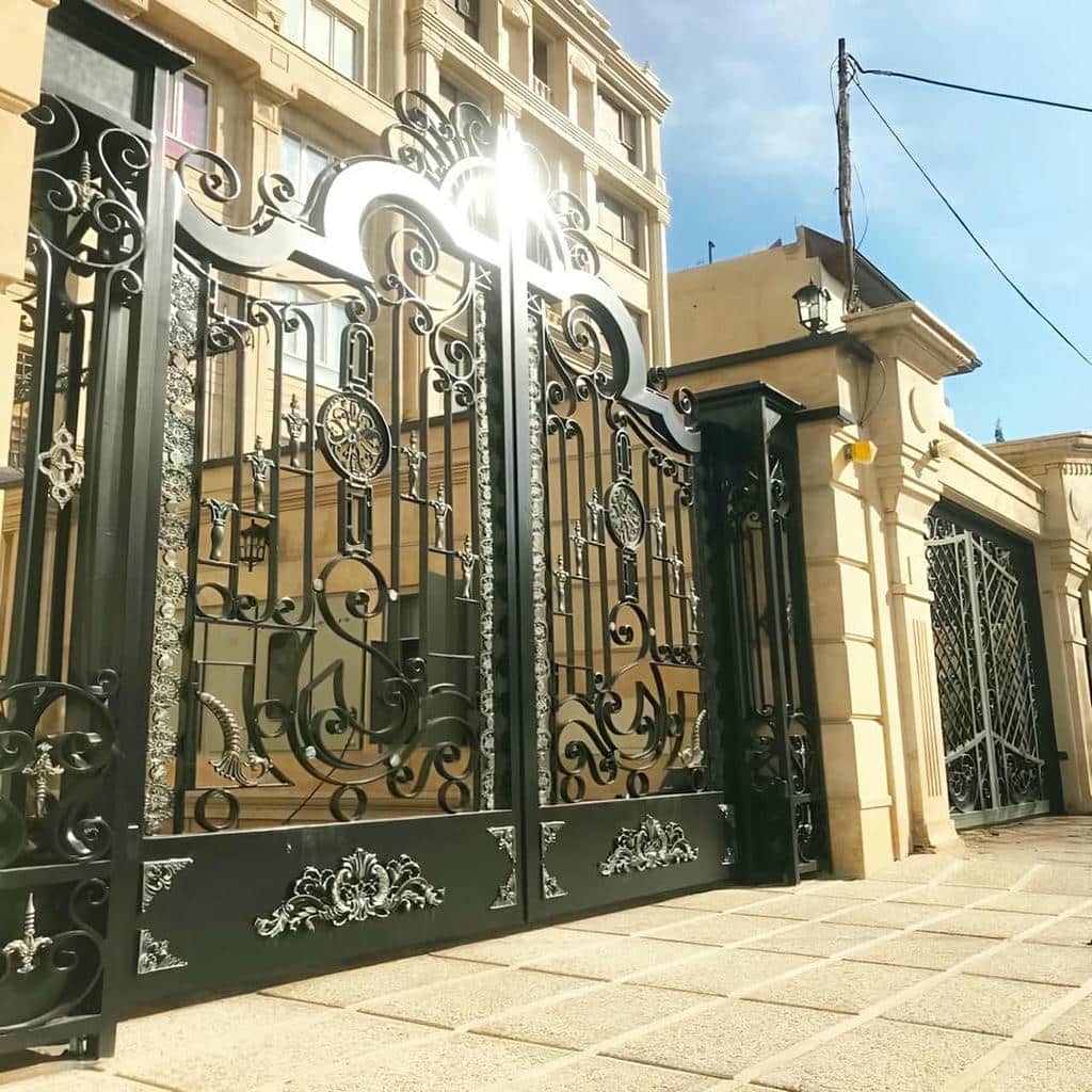 خرید درب ورودی حیاط ویلایی مدرن در بابل