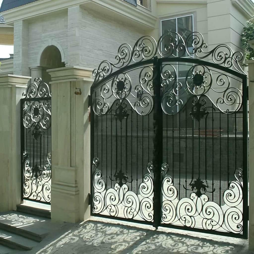 قیمت درب ویلایی حیاط ساده در گنبدکاووس