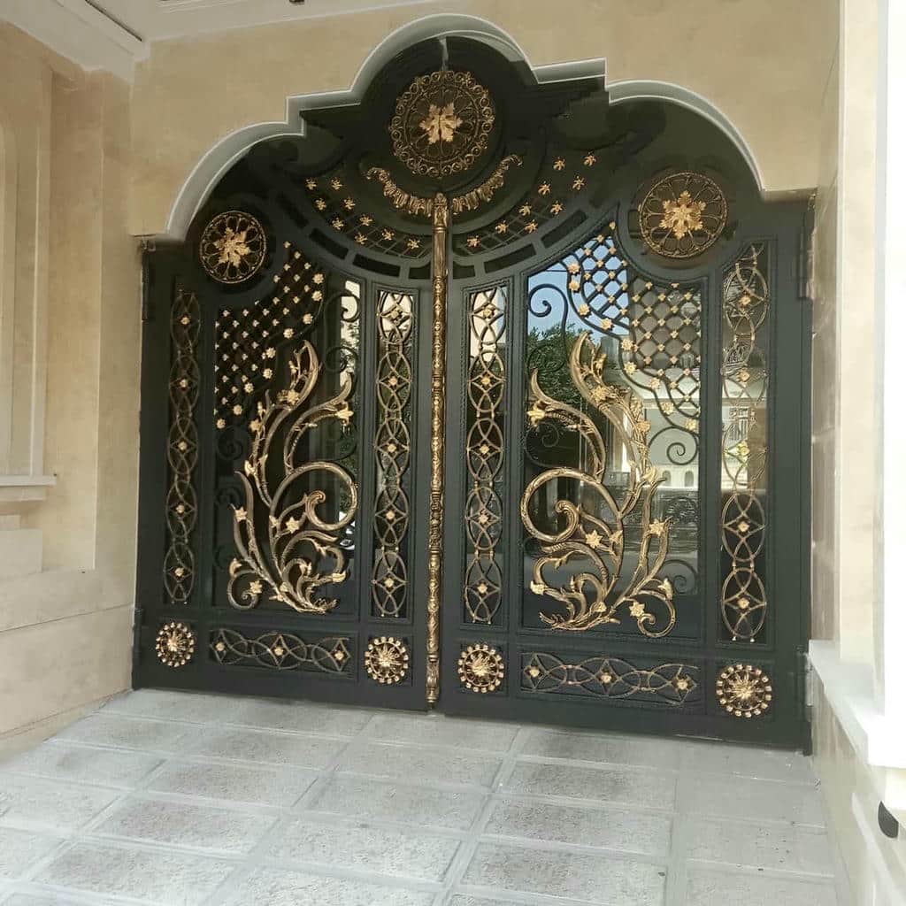 کارخانه درب حیاط ویلایی سفارشی در طالقان