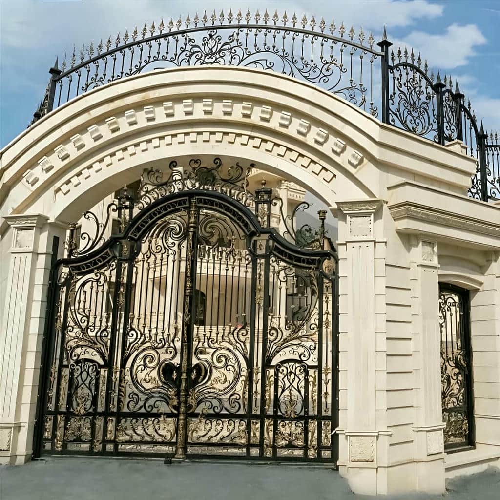 کارخانه درب ویلایی نمای سنگی در استان خوزستان