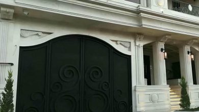 درب حیاط فرفورژه در اندیشه